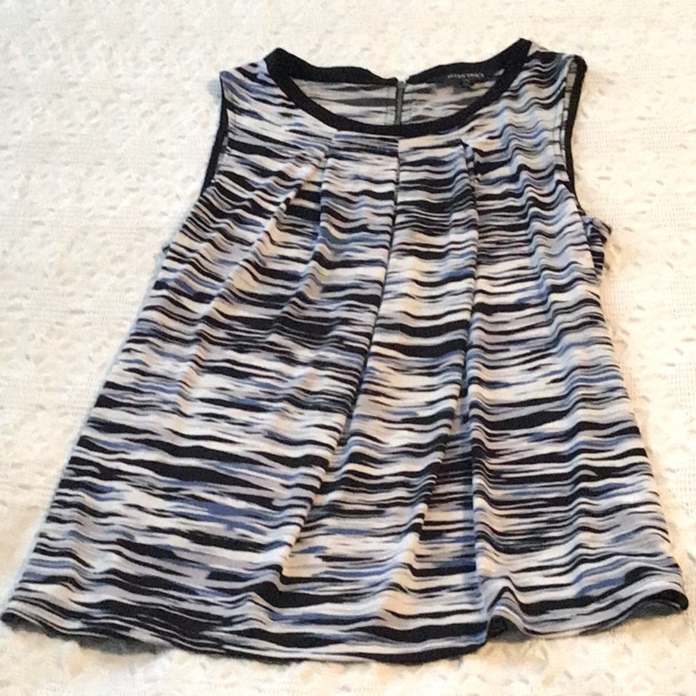 Ellen Tracy summer sleeveless blouse